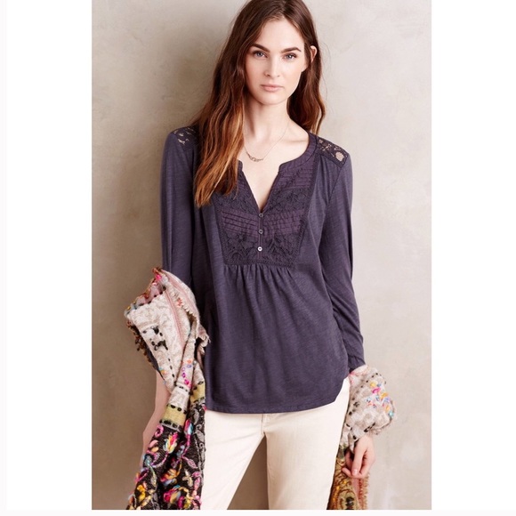 Anthropologie Tops - 🎉 DONATING ON 3/11! Anthropologie Meadow Rue Top